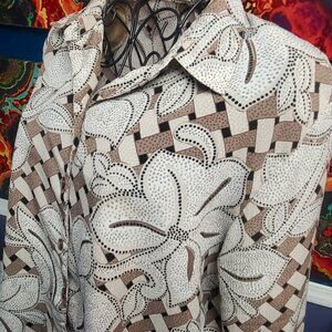 Allison Daley ~ Sz 14P ~ ¾ Sleeve Button Up Shirt ~ Excellent/New Condition